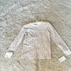Floral Long Sleeve Kids Shirt 2